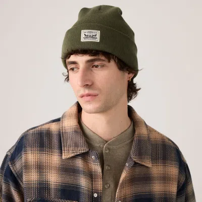 Levi's Embarcadero Beanie In Green