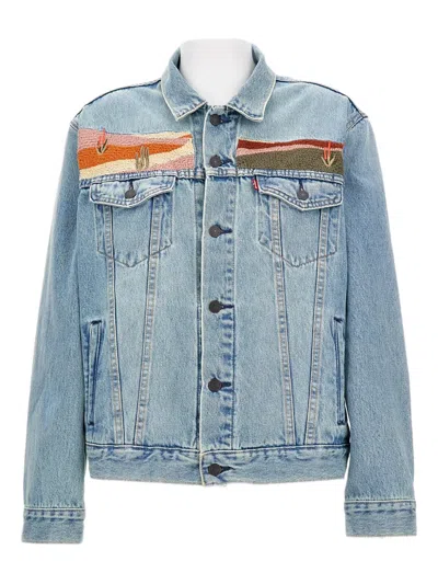 Levi's Embroidered Patch Denim Jacket