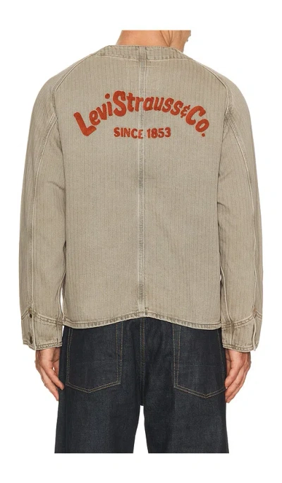 Levi's Engineer Jacket In Brown