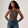 Levi's Essential Racer Tank In Green