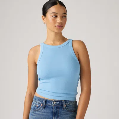 Levi's Essential Racer Tank Top In Blue