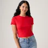 Levi's Essential Sporty T-shirt In Red