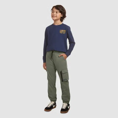 Levi's Kids' Everyday Cargo Pull On Joggers Big Boys S-xl Pants Xl In Green
