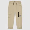 Levi's Levis Everyday Cargo Pull On Joggers Little Boys 4-6x Pants 7 In Neutral