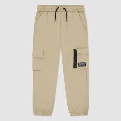 Levi's Levis Everyday Cargo Pull On Joggers Little Boys 4-6x Pants 7 In Neutral