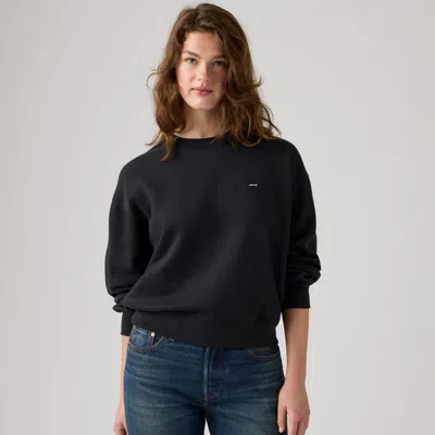 Levi's Everyday Crewneck Sweatshirt In Black