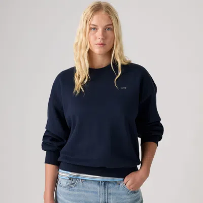 Levi's Everyday Crewneck Sweatshirt In Blue
