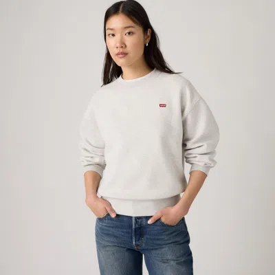 Levi's Everyday Crewneck Sweatshirt In Gray
