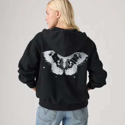 Levi's Everyday Full-zip Hoodie In Animal Print