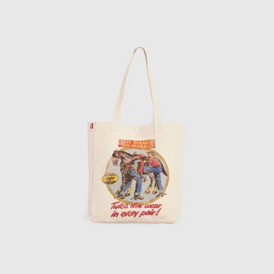 Levi's Everyday Graphic Tote In White
