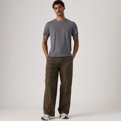 Levi's Extra Baggy Cargo Pants In Black