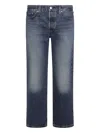 Levi's Faded-effect Straight-leg Jeans In Blue