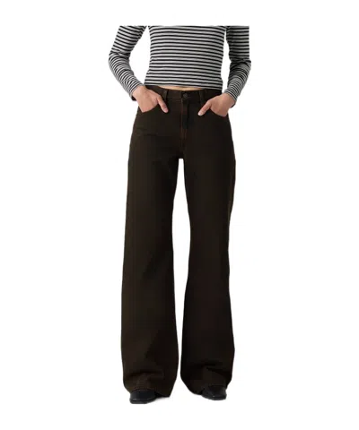 Levi's Faded Straight-leg Jeans In Purple