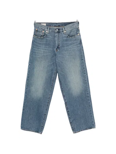 Levi's Faded Straight-leg Jeans In Blue