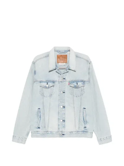 Levi's Faded-wash Denim Jacket In Blue