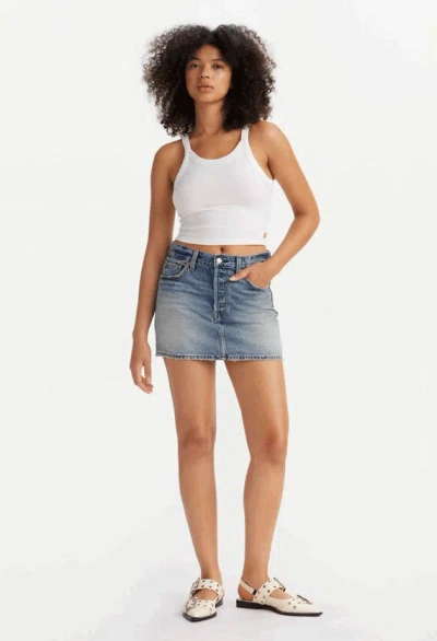 Levi's Female Skirts Levis A4694 0022 Icon Right Now In Blue