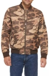Levi's® Filled Flight Bomber Jacket In Brown/coral