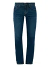 Levi's Five-pocket Back-patch Jeans In Blue