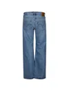 Levi's Five-pocket Distressed Jeans In Blue