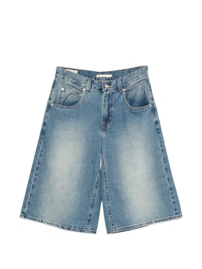 Levi's Five-pockets Shorts In Blue