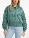 Levi's Flap-pocket Bomber Jacket In Green