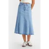 Levi's® Flared Denim Maxi Skirt In I Will