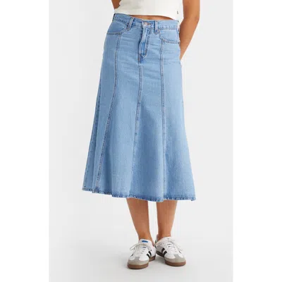 Levi's® Flared Denim Maxi Skirt In I Will