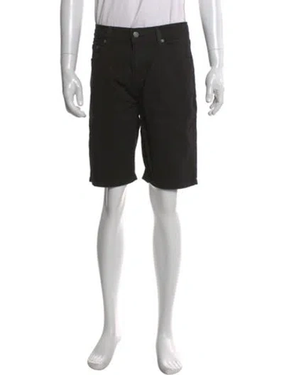 Pre-owned Levi's Flat Front Shorts In Black