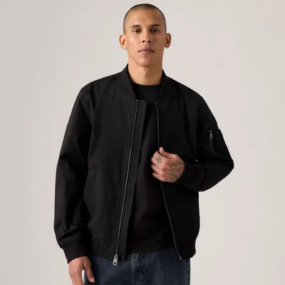 Levi's Flight Jacket In Black