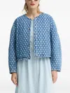 Levi's Levis Rumer Quilted Liner Shrt Fay In Blue