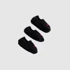 Levi's Footie Socks (3-pack) In Black