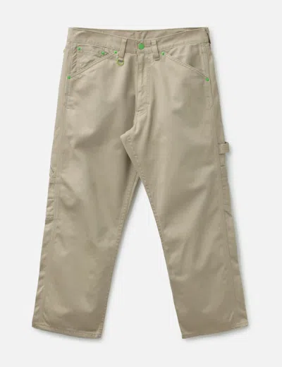 Levi's Fragment Cropped Pants In Gray