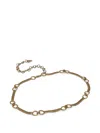 Levi's Franchesca Snake-link Chain Belt In Gold