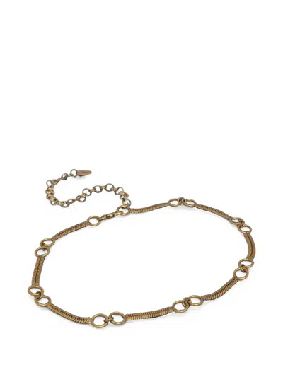 LEVI'S FRANCHESCA SNAKE-LINK CHAIN BELT