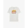 Levi's White French Fries Logo Cotton T-shirt 10-12 In Multi