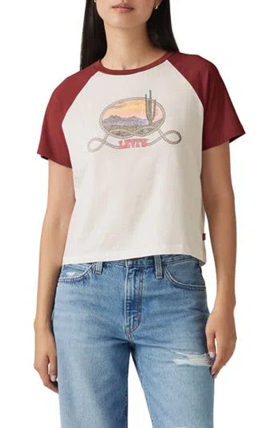 Levi's® Gameday Cotton Graphic T-shirt In Neutral