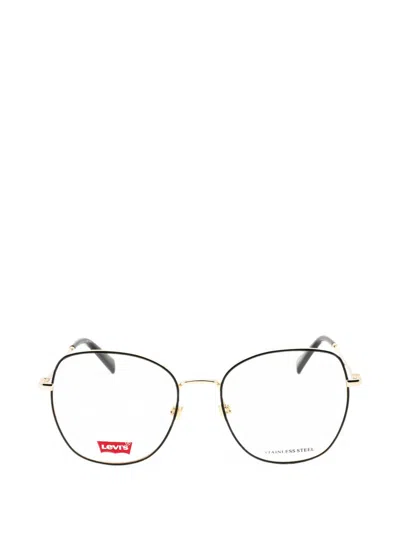 Levi's Geometric-frame Glasses In Black