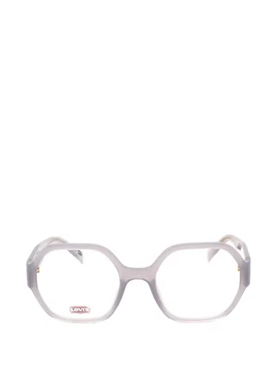 Levi's Geometric-frame Glasses In White