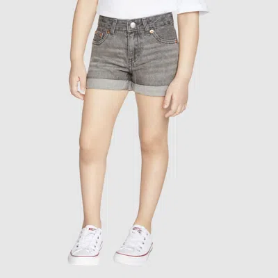Levi's Girlfriend Little Girls Shorty Shorts 4-6x 4 In Gray