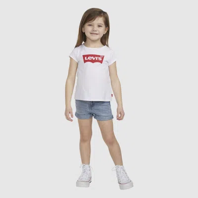 Levi's Girlfriend Shortsy Shorts Toddler Girls 2t-4t 2t In Multi