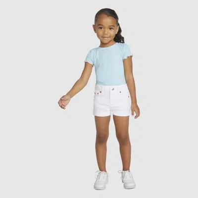 Levi's Girlfriend Shortsy Shorts Toddler Girls 2t-4t 2t In White