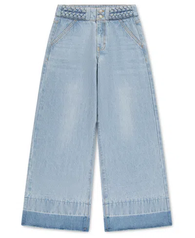 Levi's Kids' Girls' 4-6x Braided High Rise Baggy Jeans In Blue