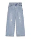 Levi's Girls' High Rise Baggy Jeans - Big Kid In Blue