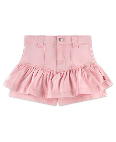 Levi's Babies' Girls' Toddler 2t-5t Ruffled Scooter In Pink