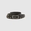 Levi's Glam Stud Belt In Black