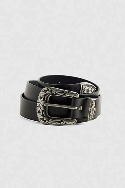 Levi's Go West Belt In Black