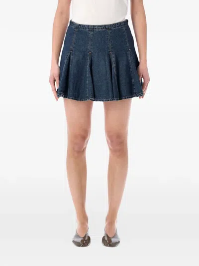 Levi's Levi S Denim Mini Skirt In Blue