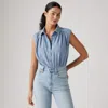 Levi's Gracen Blouse In Blue
