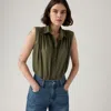 Levi's Gracen Blouse In Green