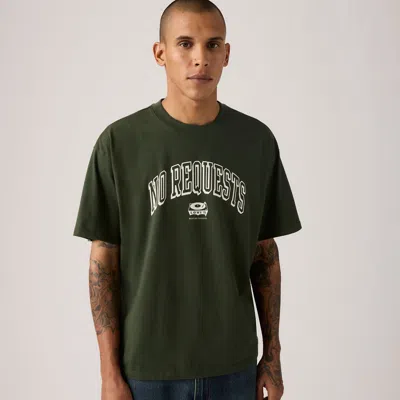 Levi's Graphic Boxy T-shirt In Green